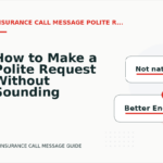 How to Make a Polite Request Without Sounding Demanding in Insurance Call Message English