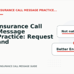 Insurance Call Message Practice: Request and Reply Examples