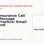 Insurance Call Message Practice: Email and Message Examples