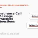 Insurance Call Message Practice: Questions and Answers